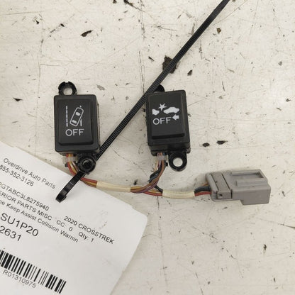 Subaru XV Crosstrek Lane Keep Assist Collision Warning Switch 2022 202