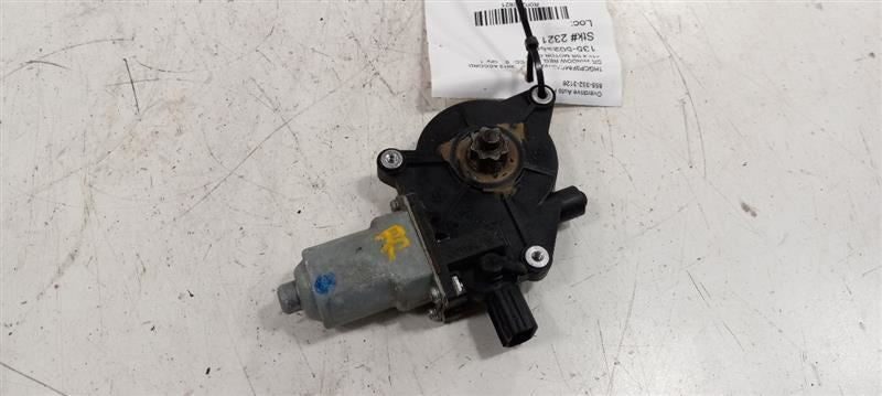 72710TA0A01 Passenger Right Rear Window Regulator Electric Motor Fits 10-15 CROSSTOUR