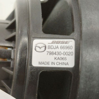 Mazda 3 Speaker Right Passenger Rear  2023 2022 2021