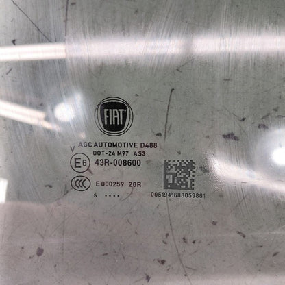 Left Rear Door Glass Window X Model With Privacy Tint Fits 16-17 FIAT 