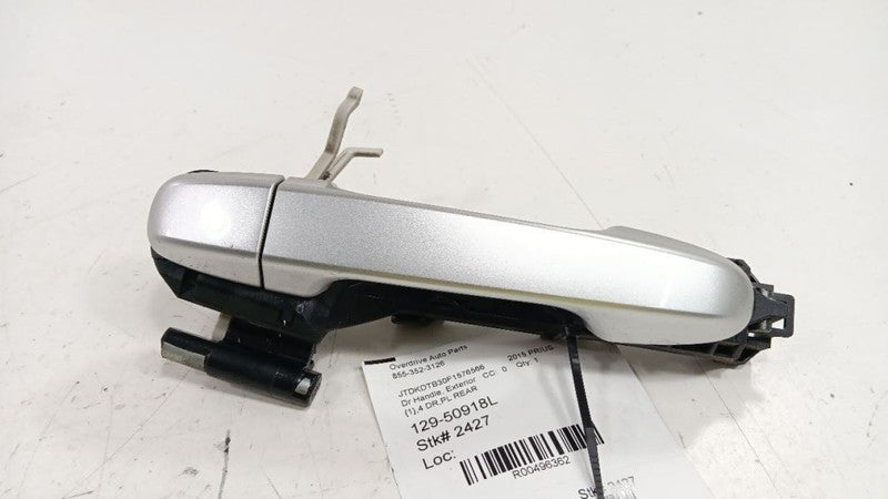 Left Rear Door Handle Exterior Assembly Door Prius C Fits 12-19 PRIUS 