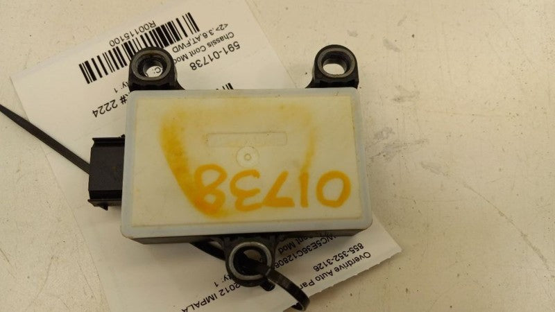 Chassis ECM Suspension Center Console VIN W 4th Digit Fits 08-16 IMPALA 115100