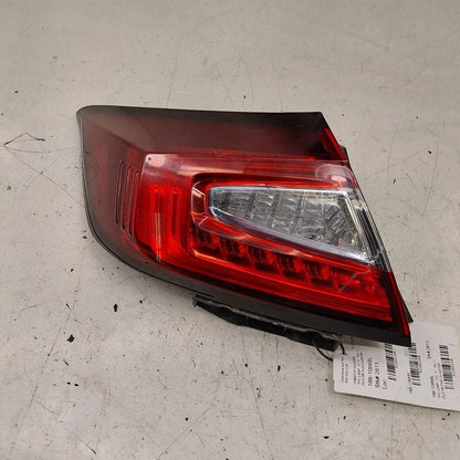 Driver Tail Light Quarter Panel Mounted Fits 17-19 CLARITY
