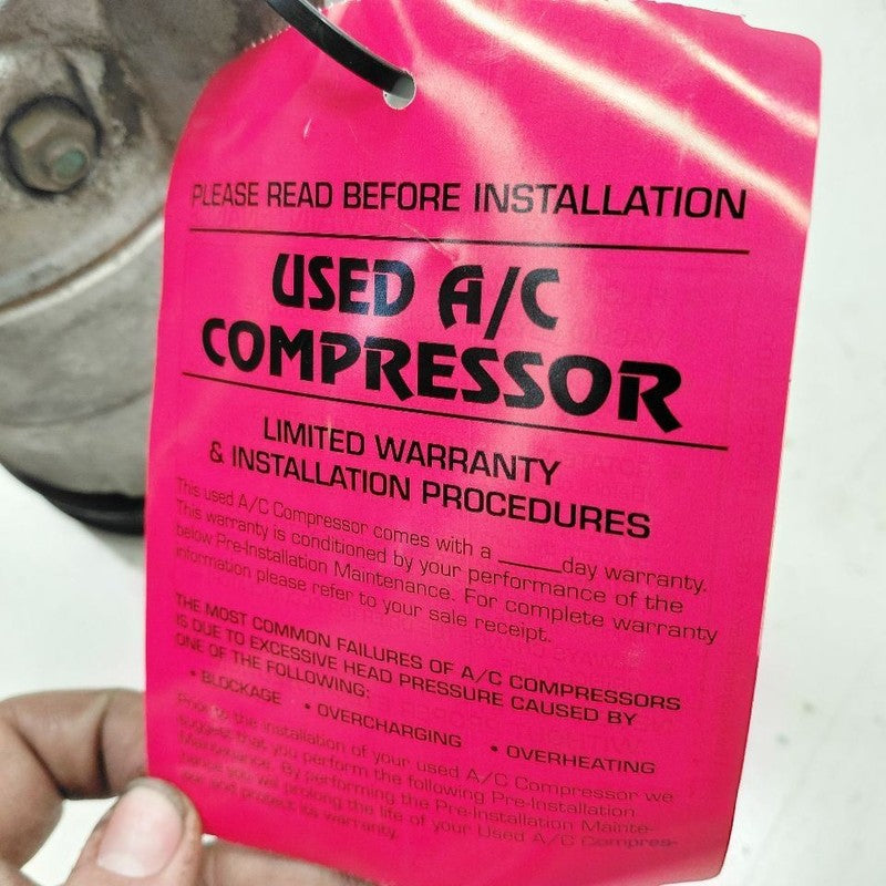 Air Conditioning AC Compressor Fits 16-18 Cadillac XTS
