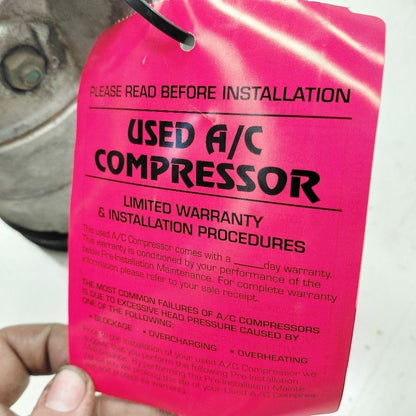 Air Conditioning AC Compressor Fits 16-18 Cadillac XTS