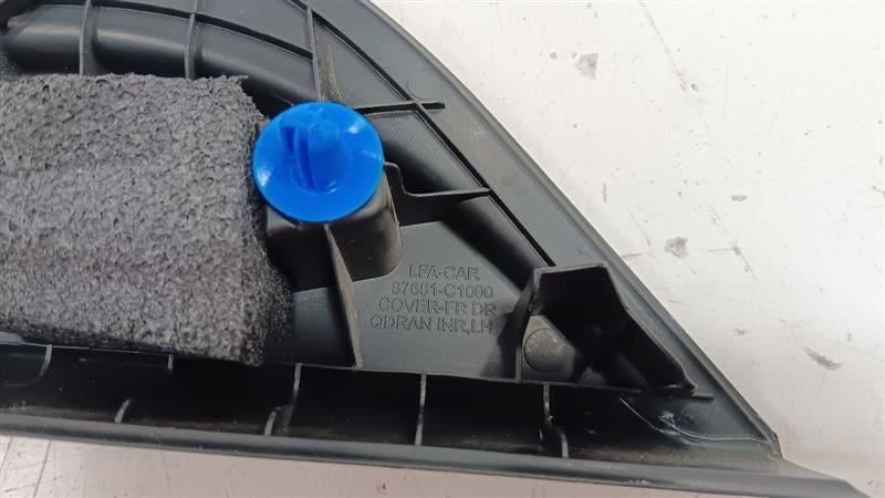 Hyundai Sonata Mirror Mount Cover Door Trim Left Driver 2018 2019 OEM