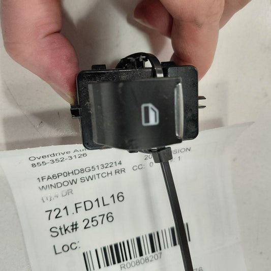 Ford Fusion Power Window Switch Right Passenger Rear  2016 2015 2014 2