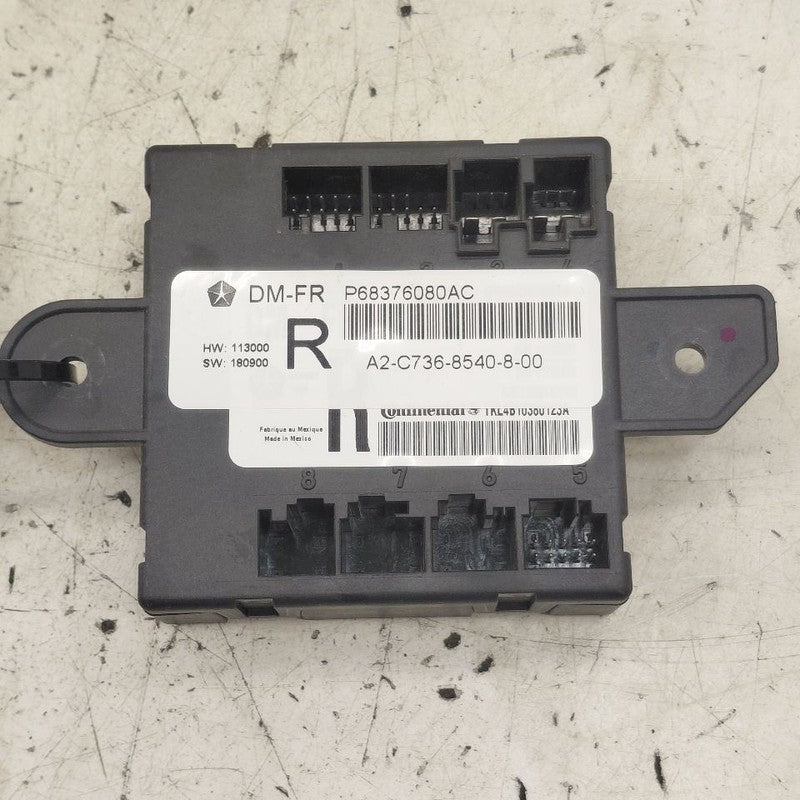 Passenger Right Door Control Module Fits 14-20 Jeep Cherokee