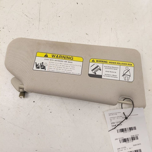 Driver Left Sun Visor Shade Plug-in Hybrid Phev US Market Fits 17-22 O