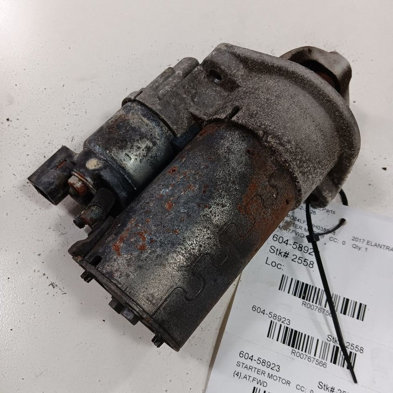 Engine Starter Motor US Built Fits 14-20 Hyundai Elantra OEM