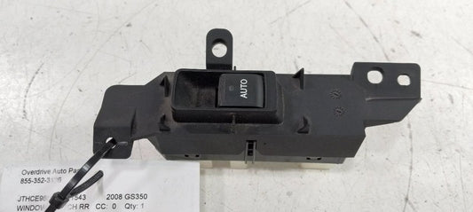 Lexus GS350 Power Window Switch Right Passenger Rear 2007 2008 2009 OE