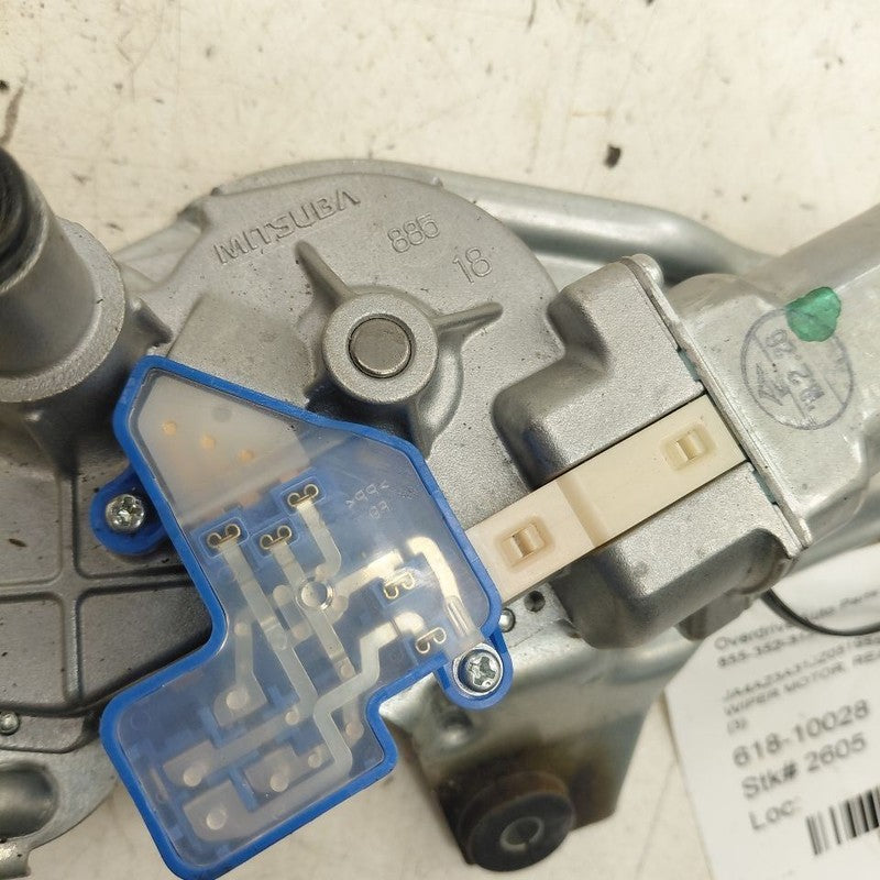 Rear Wiper Motor Plug-in Hybrid Phev Fits 14-22 Mitsubishi Outlander