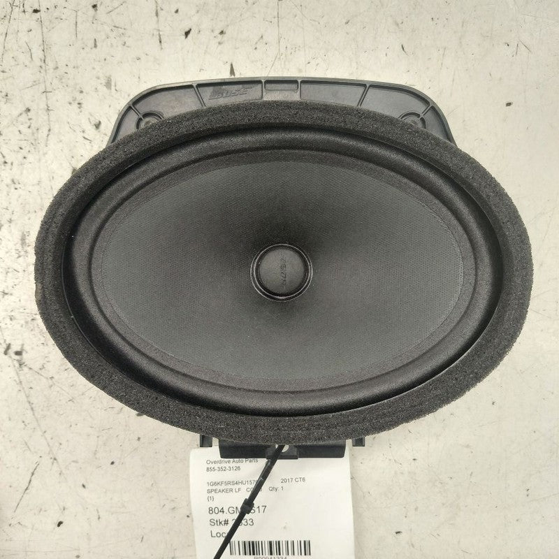 Cadillac CT6 Speaker Left Driver Front  2018 2017 2016