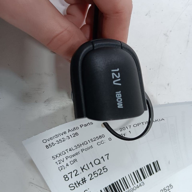 Kia Optima 12V Power Port Socket  2018 2017 2016