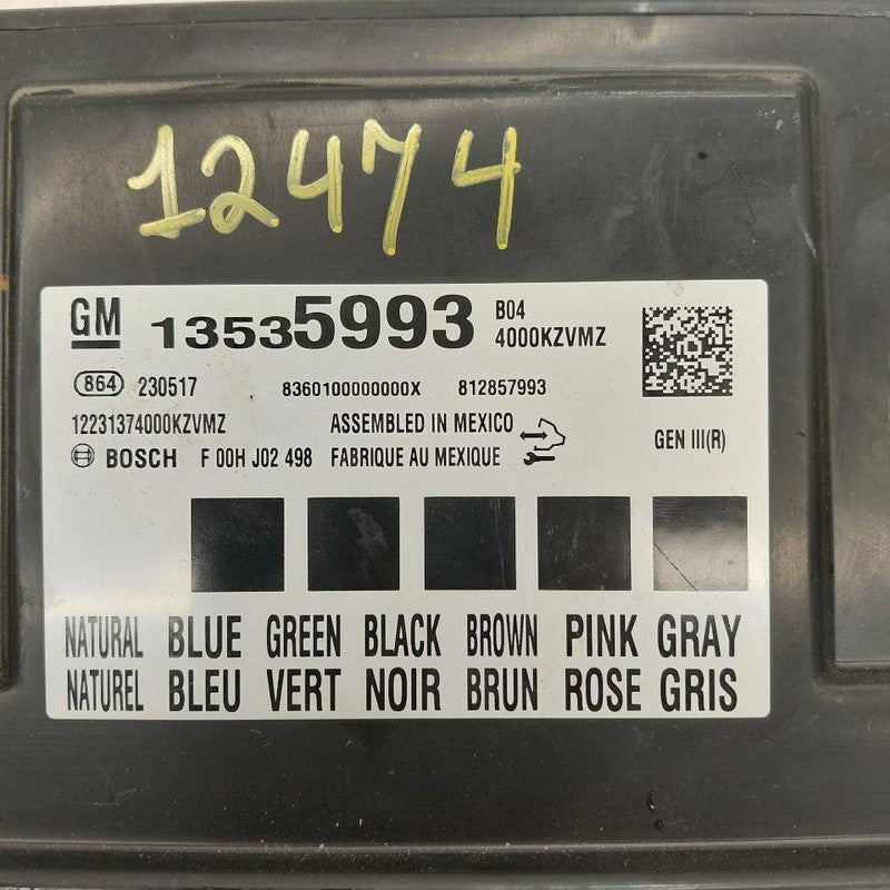 BCM Body Control Module Fits 19-25 Chevy Blazer