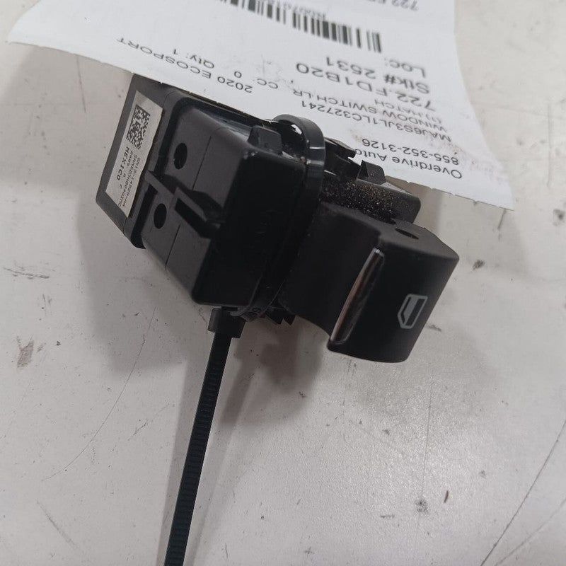 Ford Ecosport Window Switch Power Left Driver Rear  2022 2021 2020 201