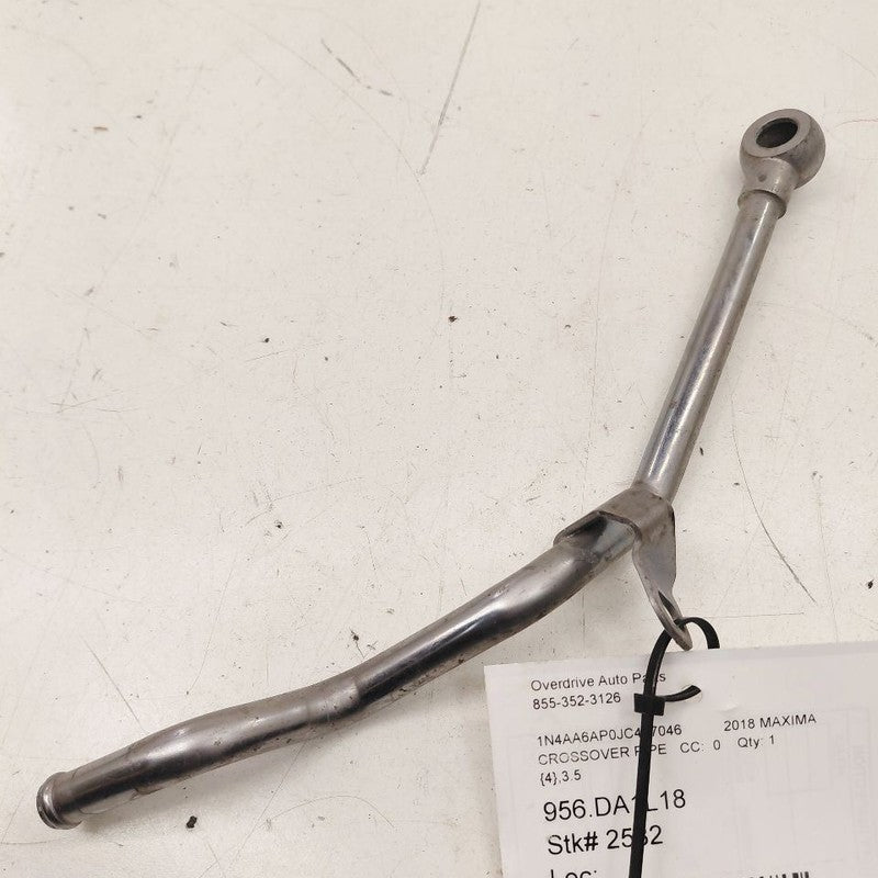 Nissan Maxima Coolant Line Crossover Pipe  3.5 2018 2017 2016 OEM