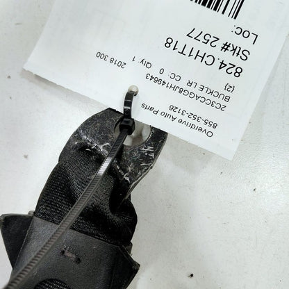Chrysler 300 Seat Belt Buckle Latch Left Driver Rear Back  2017 2018 2