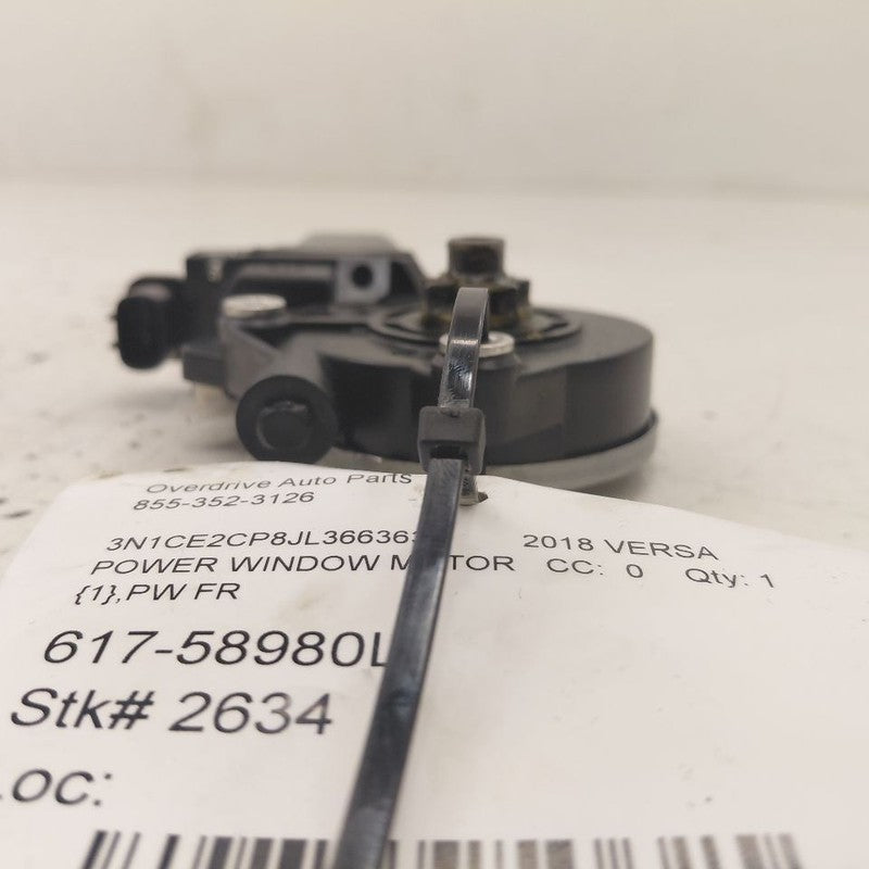 Driver Left Front Power Window Motor Fits 12-19 Nissan Versa