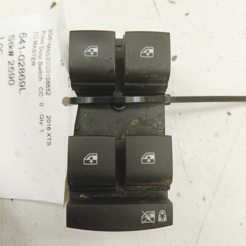 Driver Left Front Door Window Switch Fits 15-19 Cadillac XTS