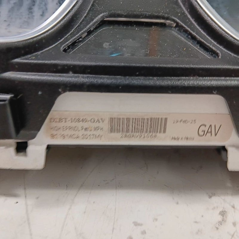  Speedometer Gauge Cluster MPH ID D2BT-10849-GAV Fits 17-19 Ford Fiesta