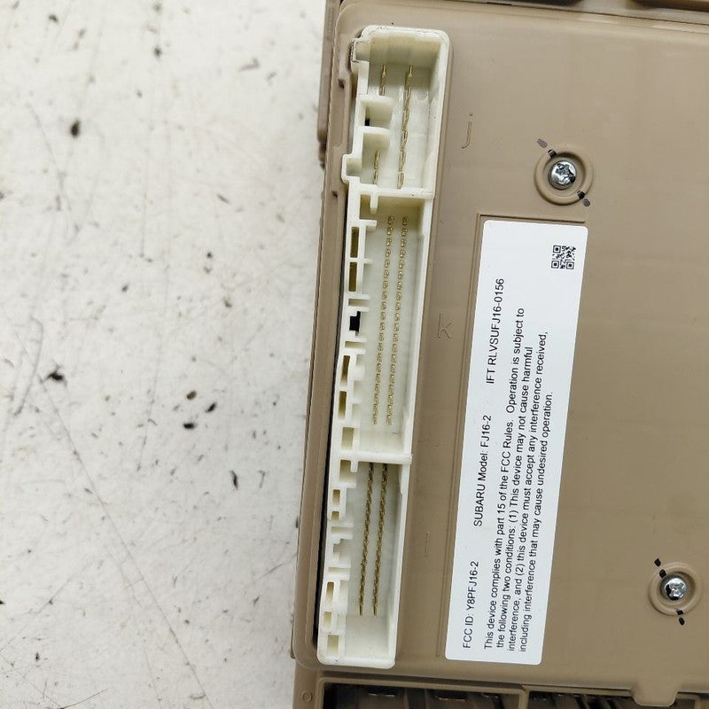 Subaru XV Crosstrek Cabin Fuse Box Interior Inner Under Dash 2022 2021