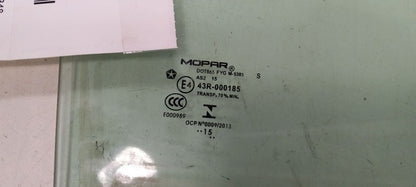 68104922AA Passenger Right Rear Door Glass Window Sedan Fits 15-17 200