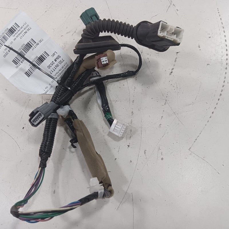 INFINITI QX50 Door Harness Wire Wiring Right Passenger Rear  2017 2016
