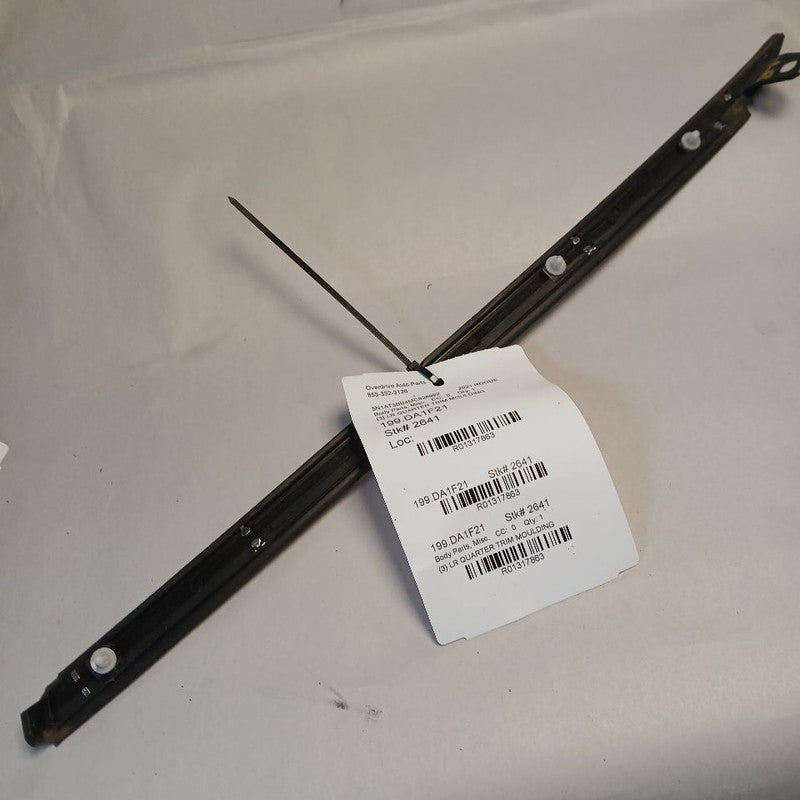 Nissan Rogue Left Rear Quarter Trim Molding 2021 2022 2023