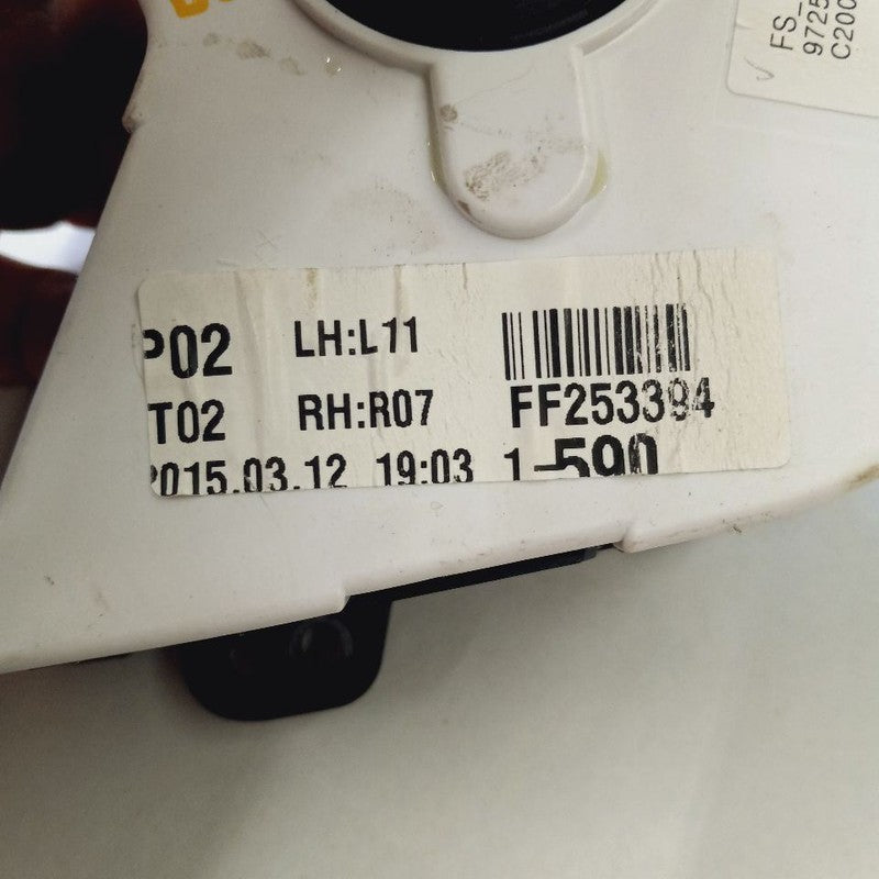 Manual Temperature Control Heat Heater AC Switch 12-17 Hyundai Veloste