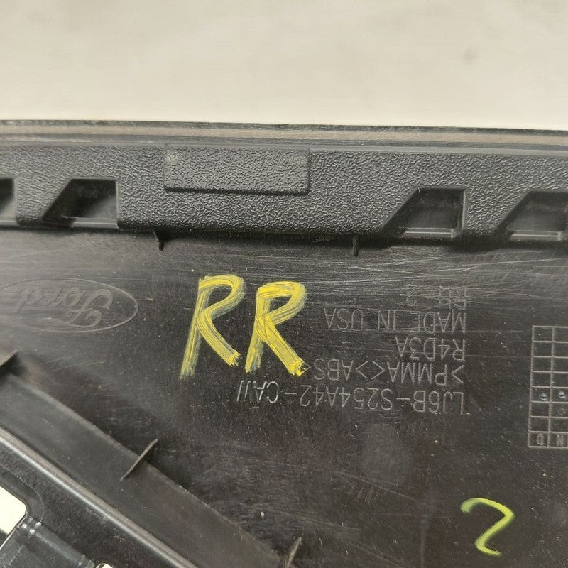 Ford Escape Passenger Right Rear Door Applique Molding {LJ6BS254A42CAW