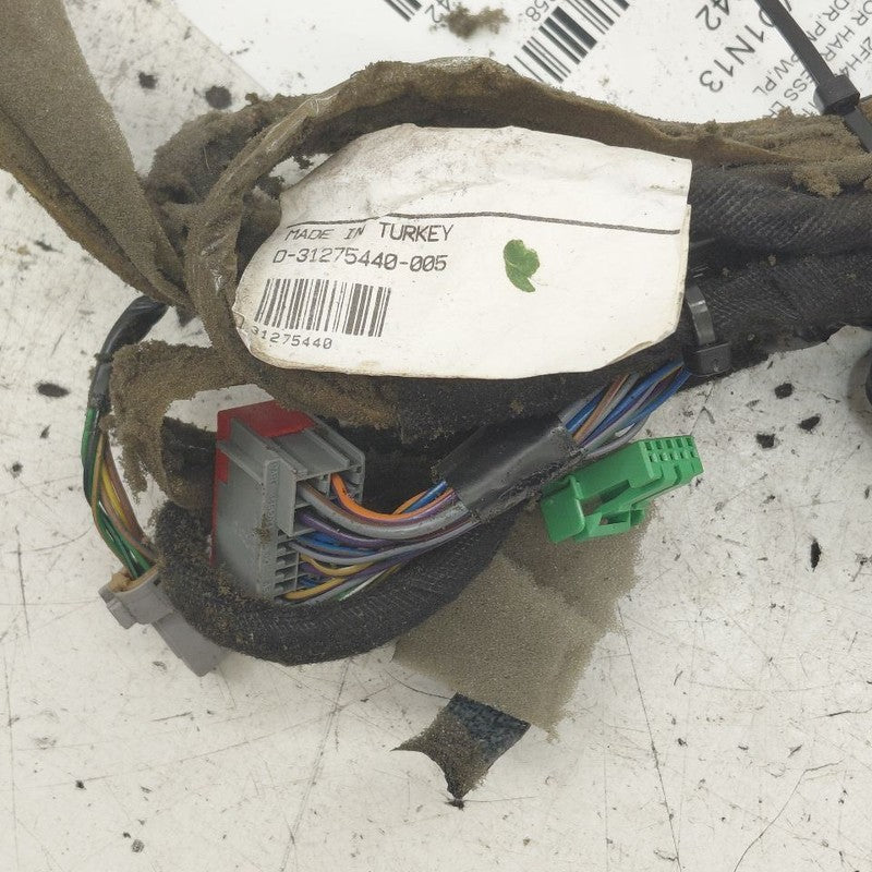 Volvo S60 Door Harness Wire Wiring Left Driver Rear  2013 2014 2015