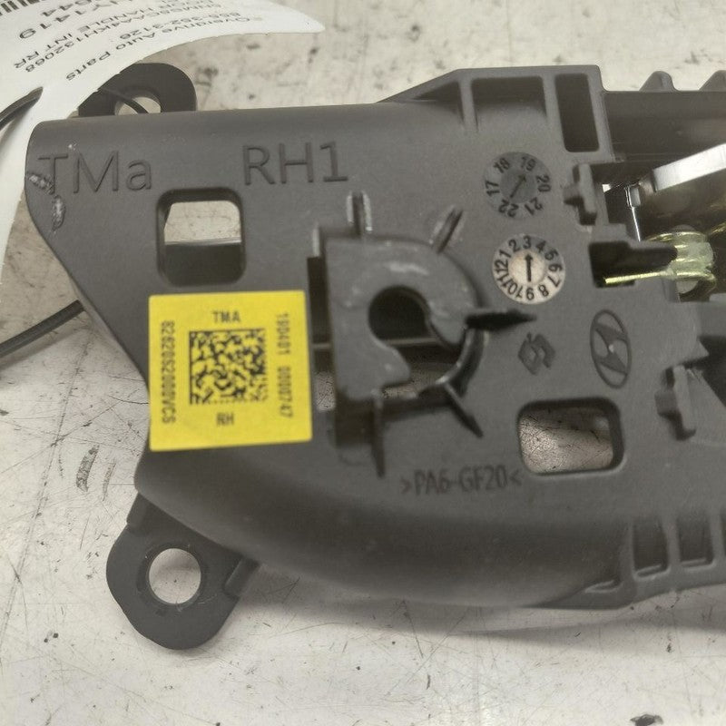 Hyundai Santa Fe Door Handle Right Passenger Rear Interior Inside  201