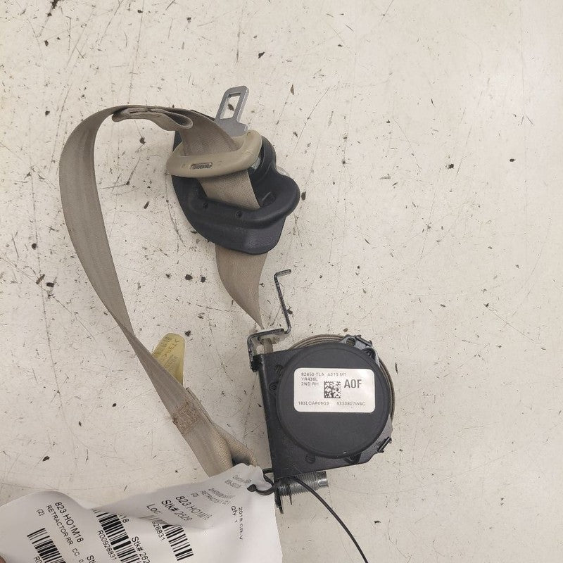 Honda CR-V Seat Belt Strap Retractor Right Passenger Rear Back  2019 2