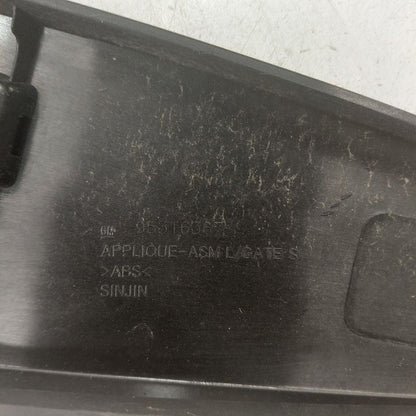 Chevy Trax Left Rear Spoiler Trim Applique {95316367} 2022 2021