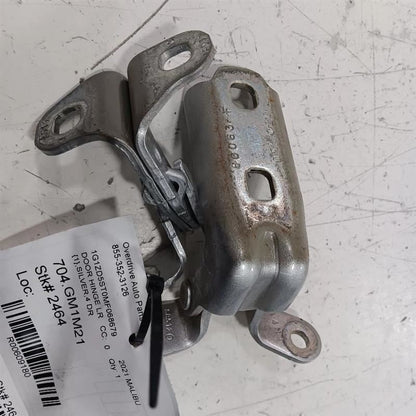 Chevy Malibu Door Hinge Set Left Rear  2019 2020 2021 2022 2023 2024 O