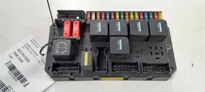 Range Rover Cabin Fuse Box Interior Inner Under Dash 2003 2004 2005 OE