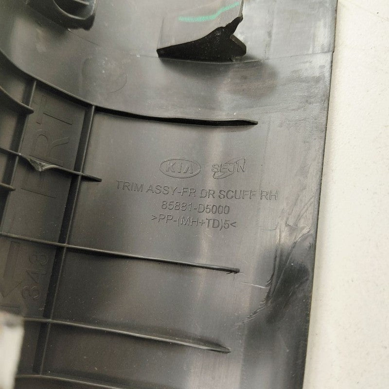 Kia Optima Sill Trim Plate Door Jam Threshold Right Passenger Front  2