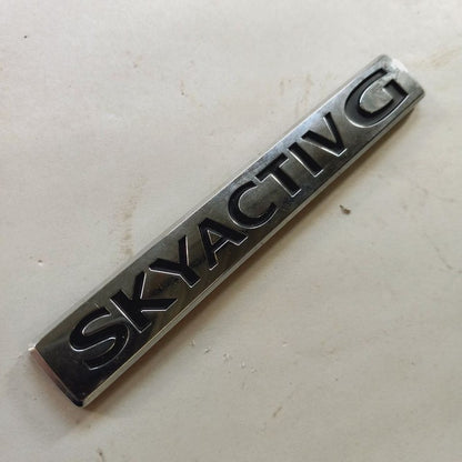 Mazda 3 Skyactiv G Rear Badge {BCKD51771} 2023 2022 2021