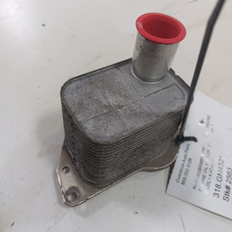 Buick Encore Engine Oil Cooler  1.4 2022 2021 2020 2019 2018 OEM
