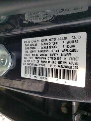 Fuel Injection Parts Fuel Injector 2.4L Fits 09-14 TSX  OEM