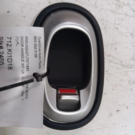 Kia Soul Door Handle Left Rear Interior Inside  2017 2018 2019