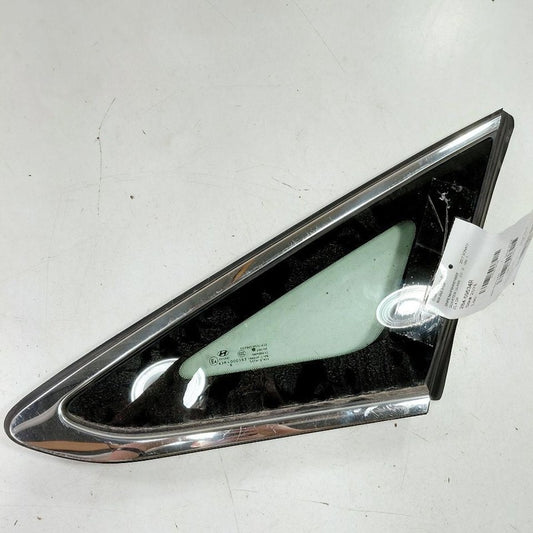 Passenger Right Quarter Glass Window US Built Fits 15-17 Hyundai Sonat