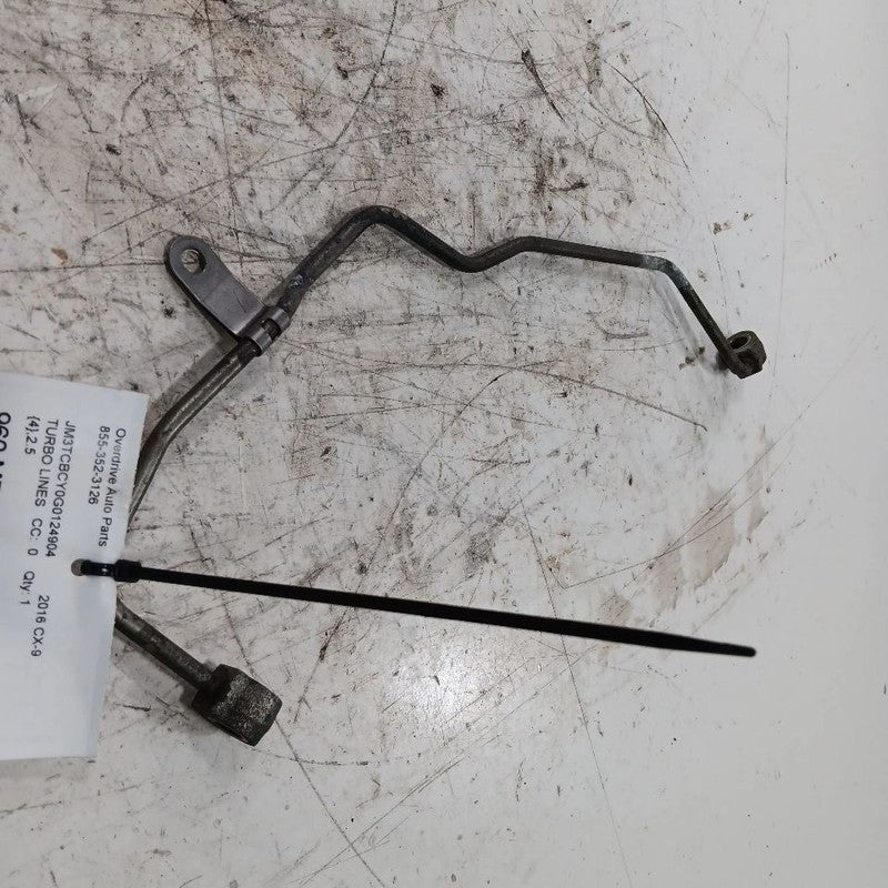 Mazda CX-9 Super Turbo Charger Oil Line Hose Tube  2.5 2016 2017 2018 