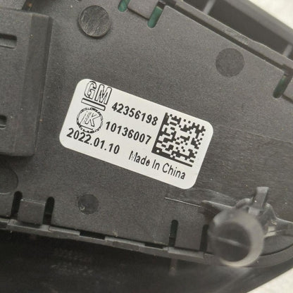 Chevy Trax Steering Wheel Control Switch  2022 2021