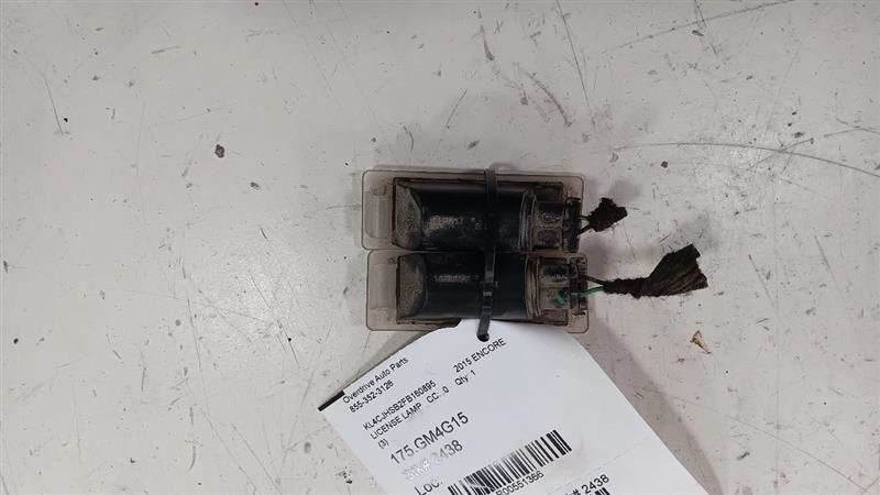 Buick Encore License Plate Light Lamp  2013 2014 2015 2016 OEM