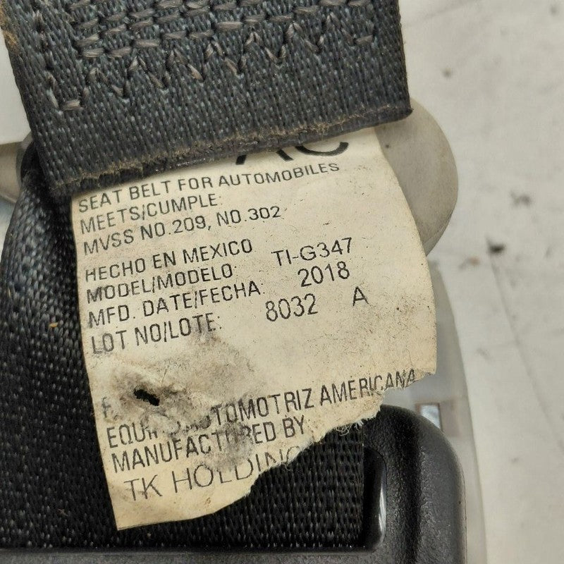 Nissan Versa Note Seat Belt Strap Retractor Right Passenger Rear Back 