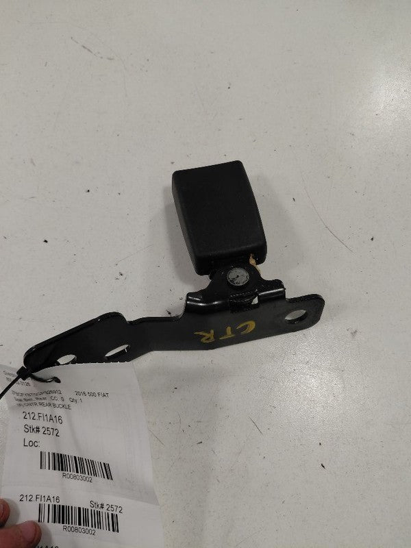 Fiat 500 Center Rear Back Seat Belt Buckle Latch 2016 2017 2018 OEM