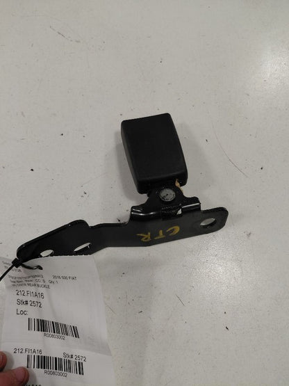 Fiat 500 Center Rear Back Seat Belt Buckle Latch 2016 2017 2018 OEM