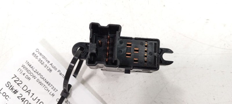 Nissan Altima Window Switch Power Left Rear 2010 2009 2008 2007